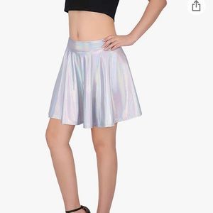 XL Never worn metallic skirt